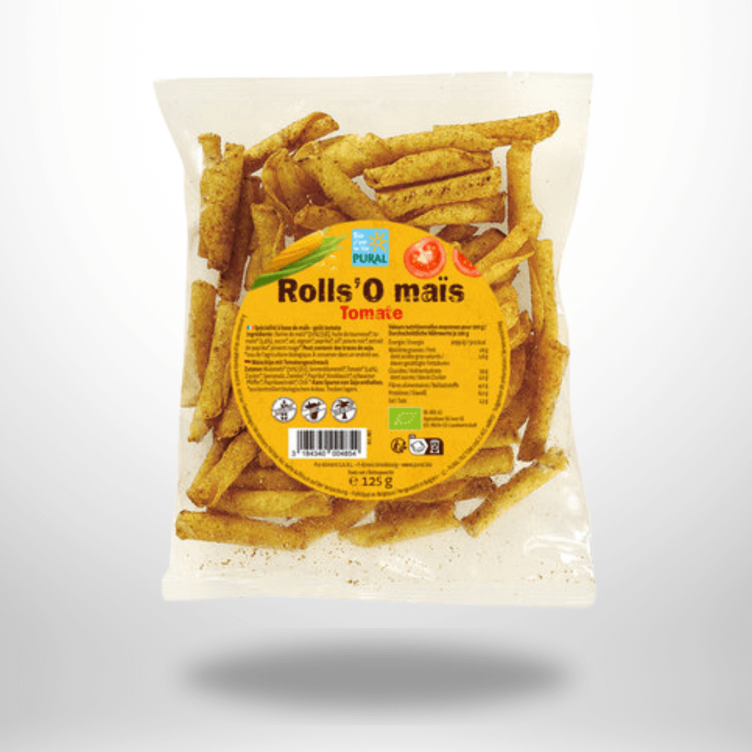 Pural Rolls'O Mais Tomate Bio 125g
