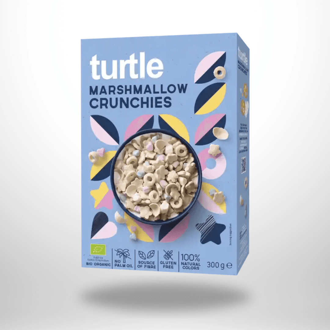 Turtle Marshmallow Crunchies Bio 300g – Bild 1