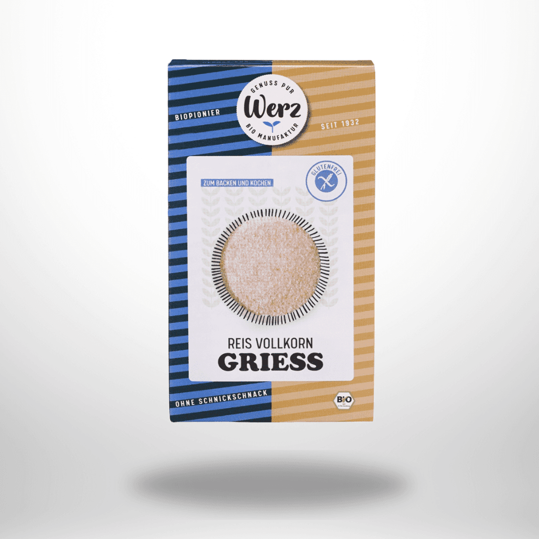 Werz Reis Vollkorn-Grieß Bio 250g