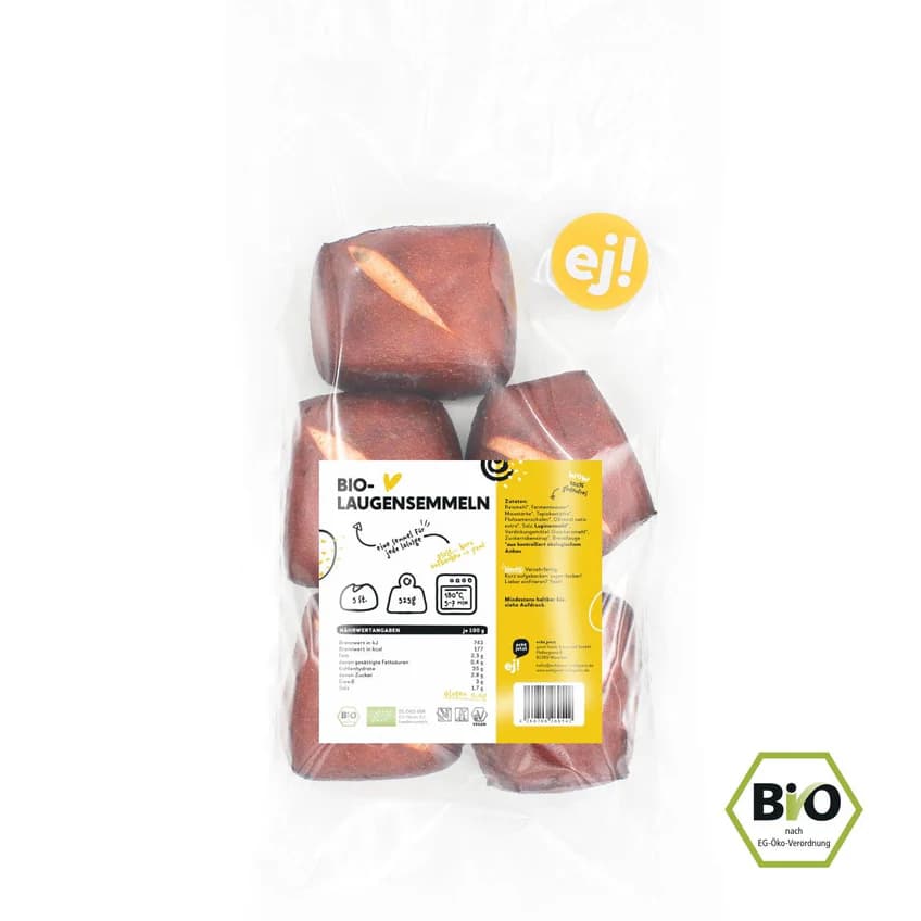 echt jetzt! Bio Laugensemmel 525g – Bild 1