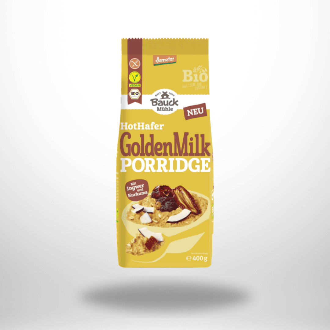 Bauck Hot Hafer Golden Milk Porridge BIO
