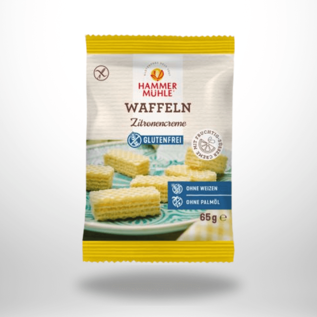 Hammermühle Waffeln mit Zitronencreme
