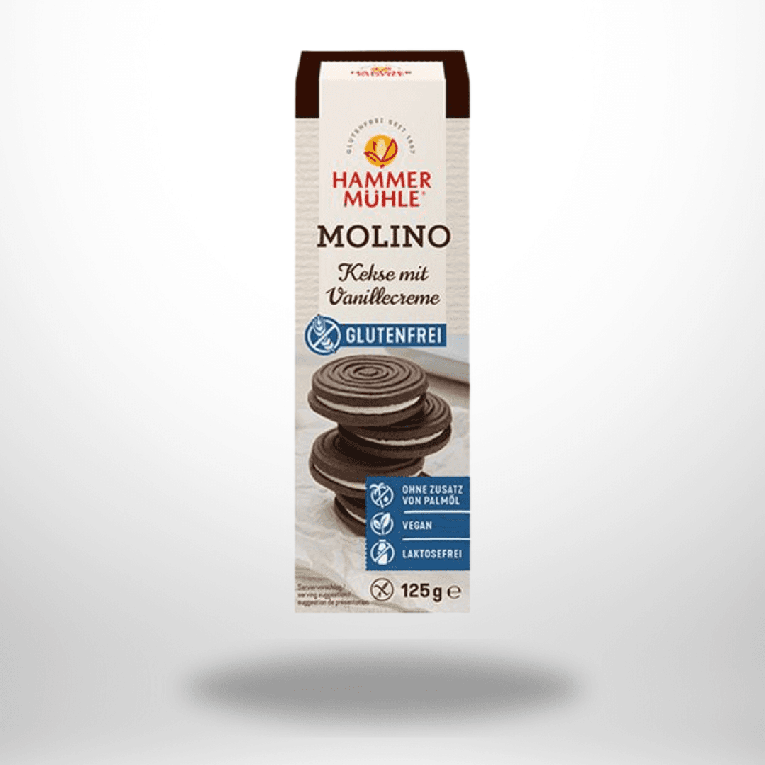 Hammermühle Molino - Kakaokekse mit Vanillecreme