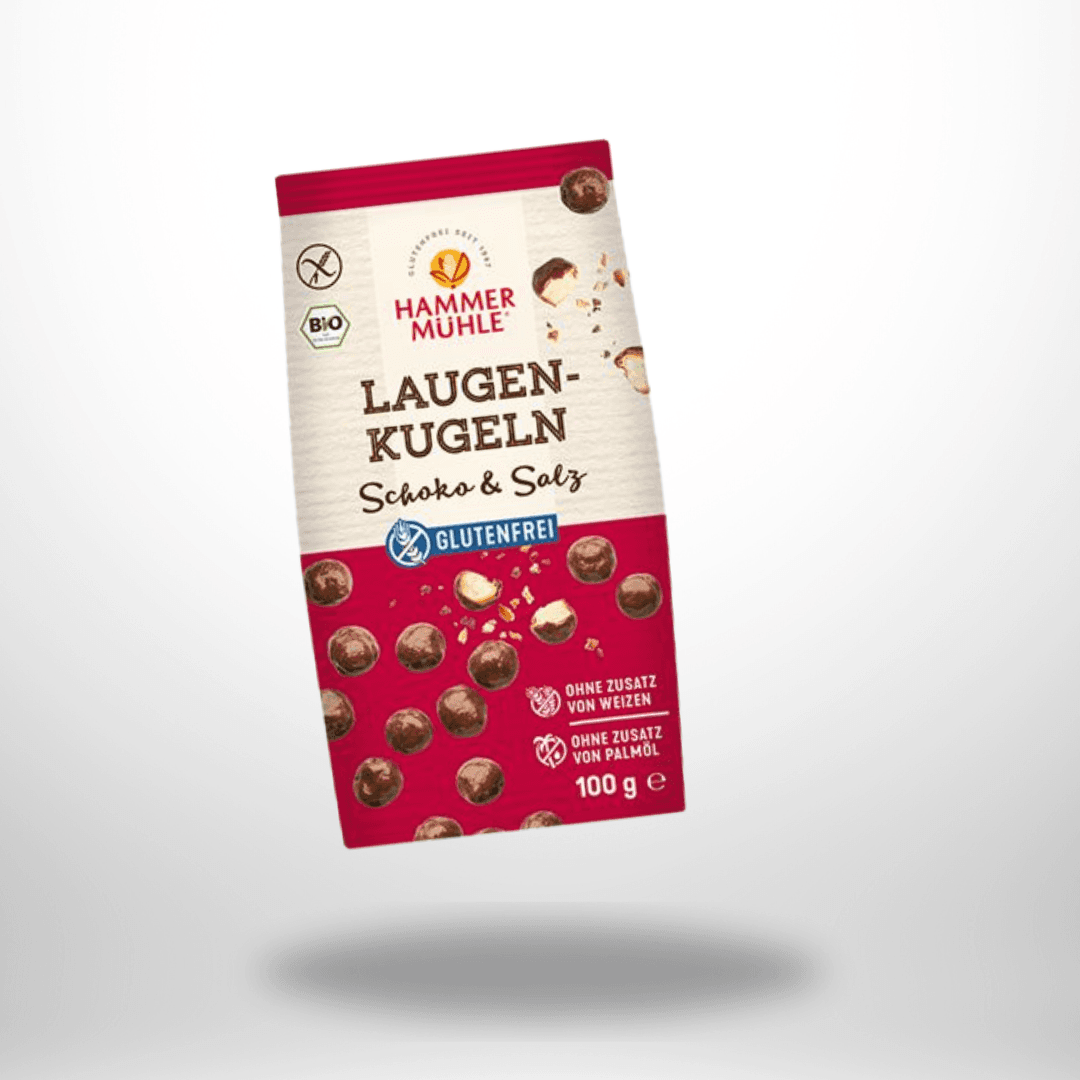 Hammermühle Bio Laugenkugeln Schoko glutenfrei