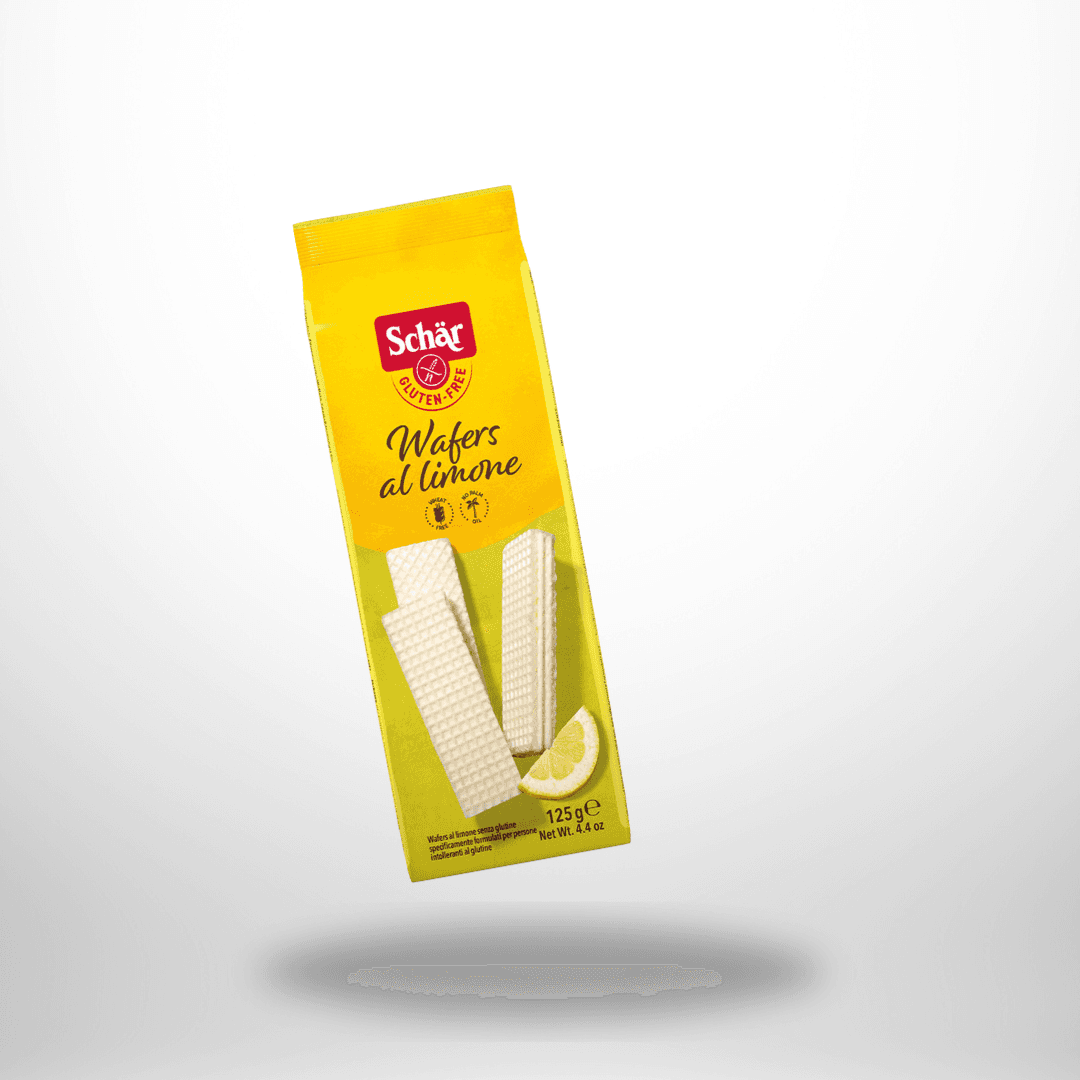 Schär Waffeln mit Zitronencreme