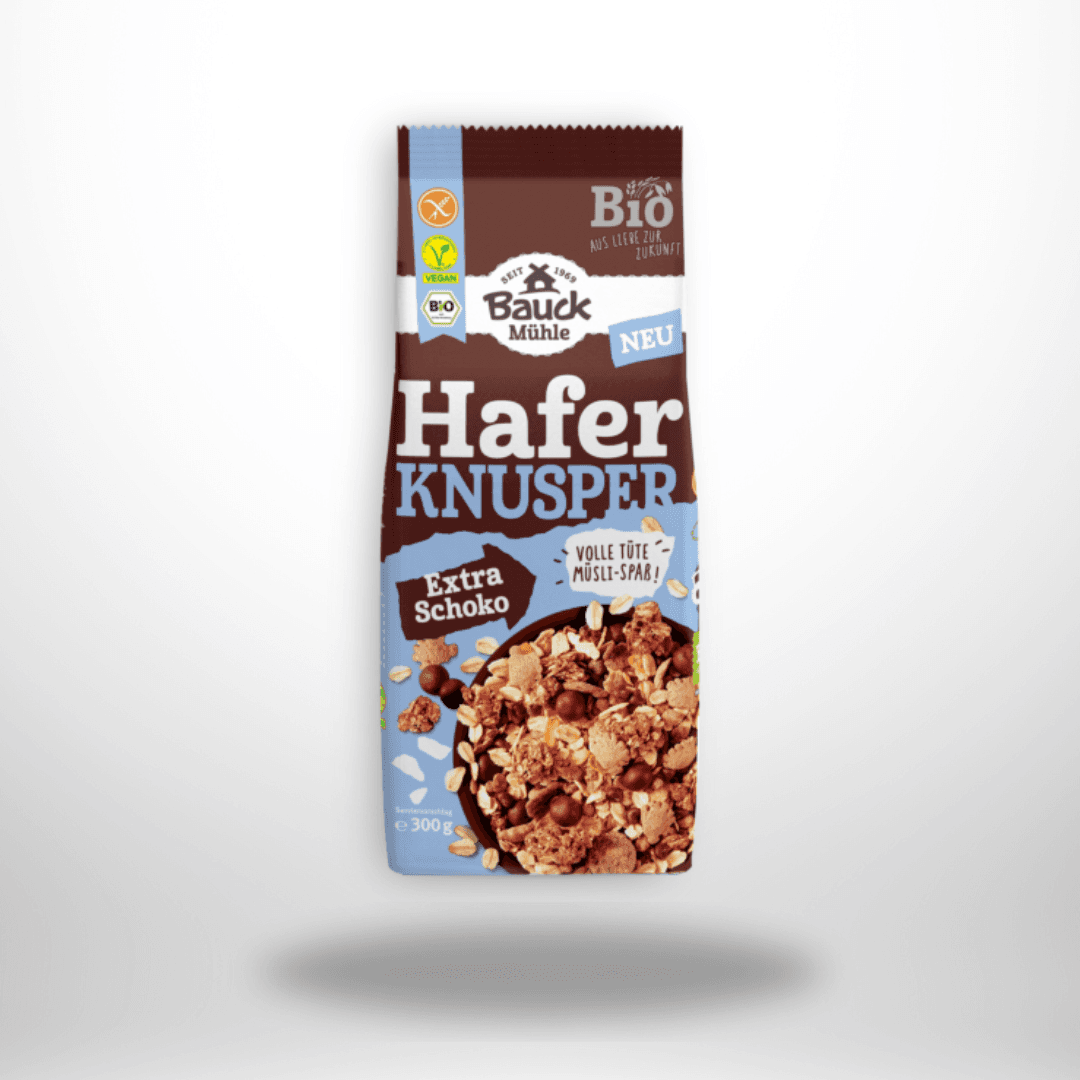 Bauck Hafer Knusper Müsli Schoko Bio 300g