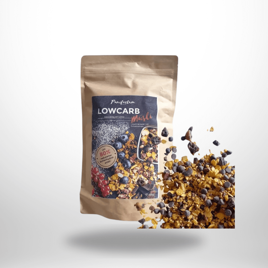 Panifactum Low Carb Kakao Müsli mit Lupine