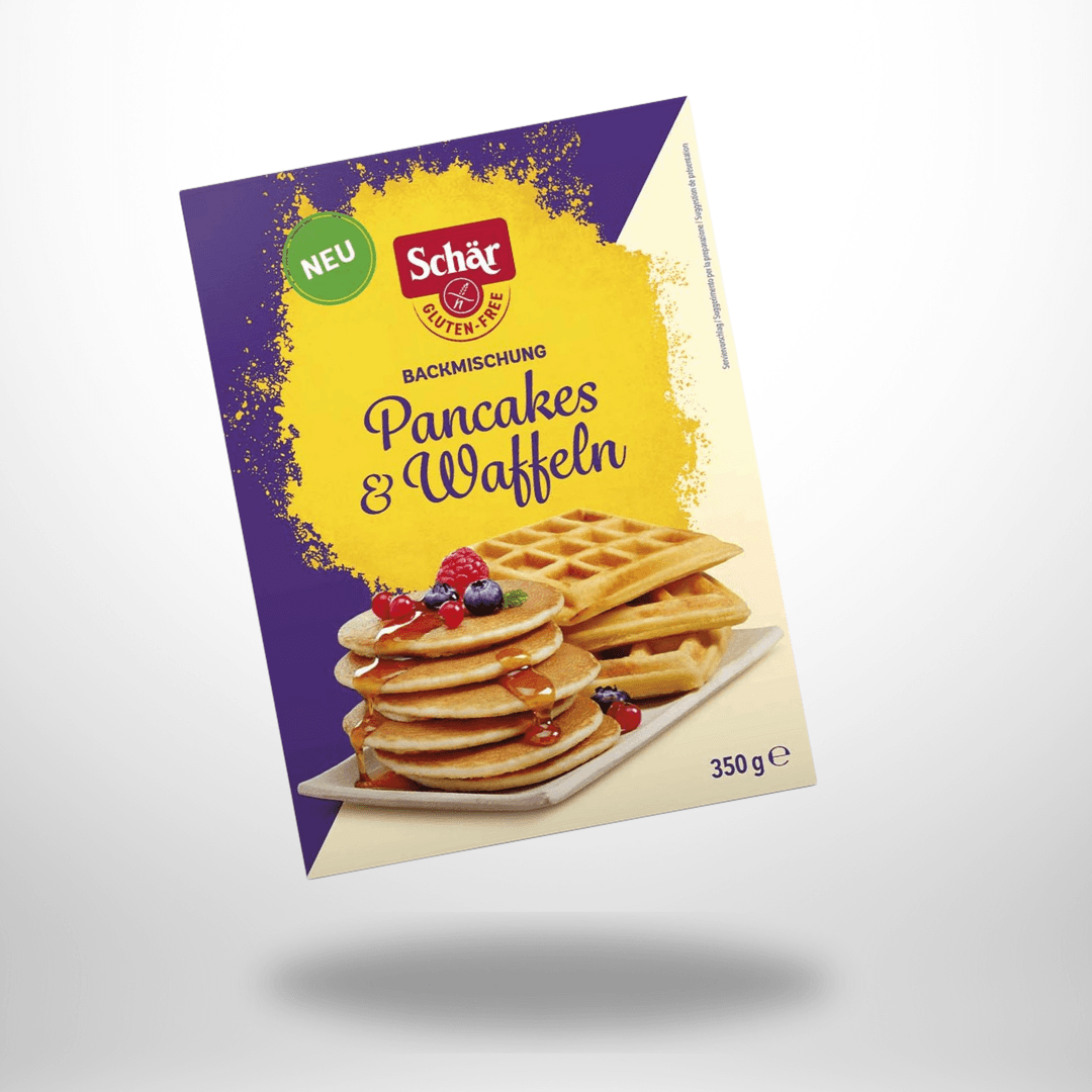 Schär Backmischung Pancakes und Waffeln 350g – Bild 1
