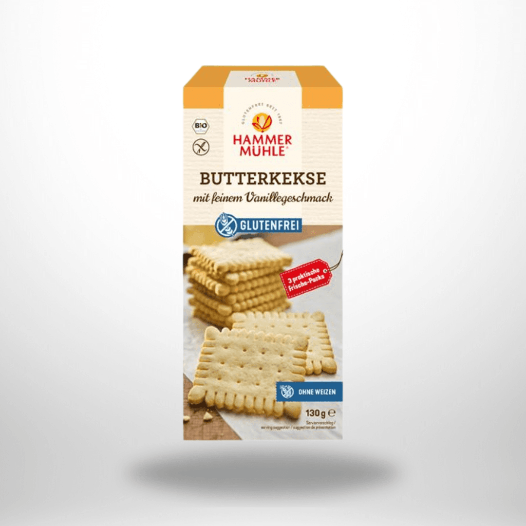 Hammermühle Bio Butterkekse 130g – Bild 1