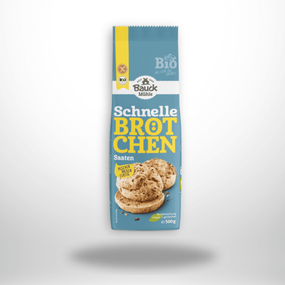 Bauck Backmischung Schnelle Brötchen Saaten Bio 500g