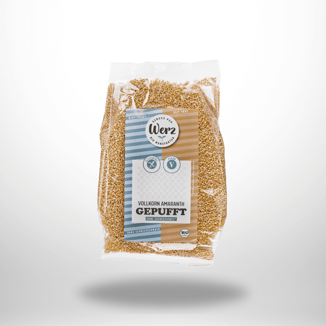 Werz Amaranth gepufft Bio 125g