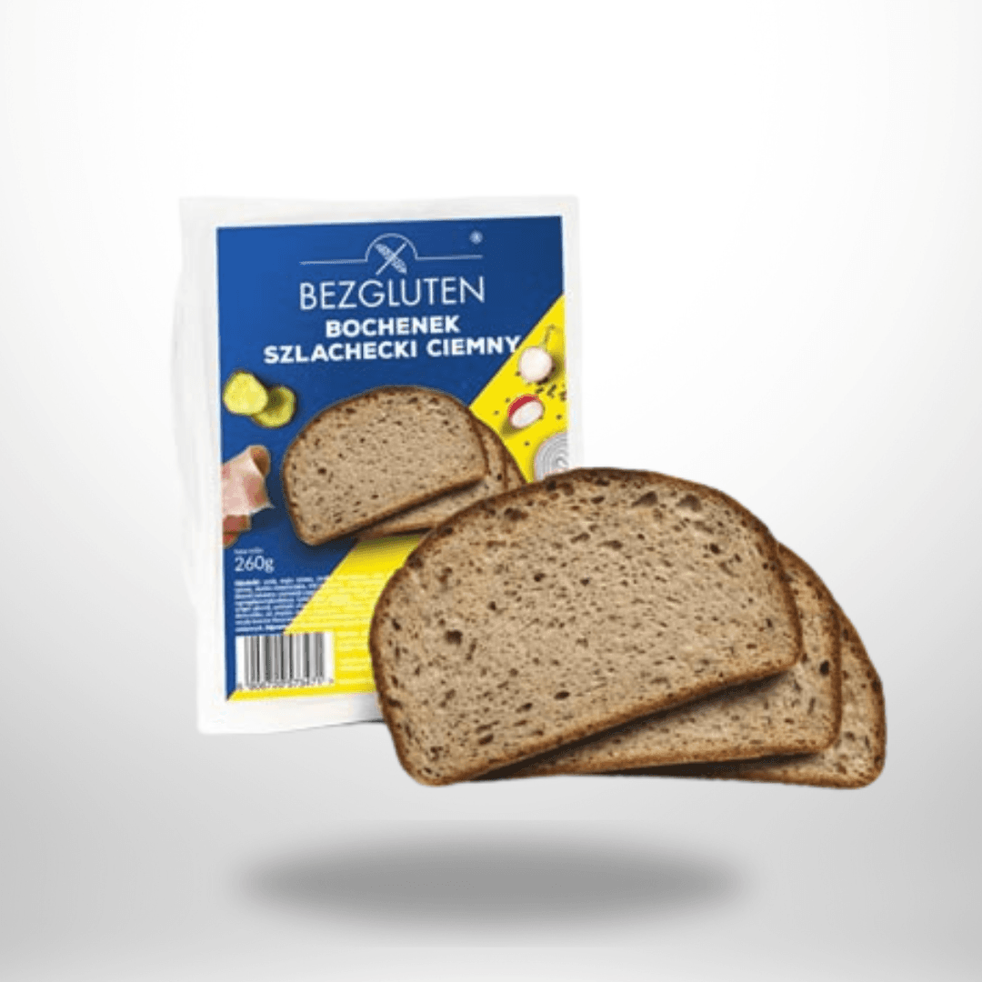 BezGluten Edles Schwarzbrot
