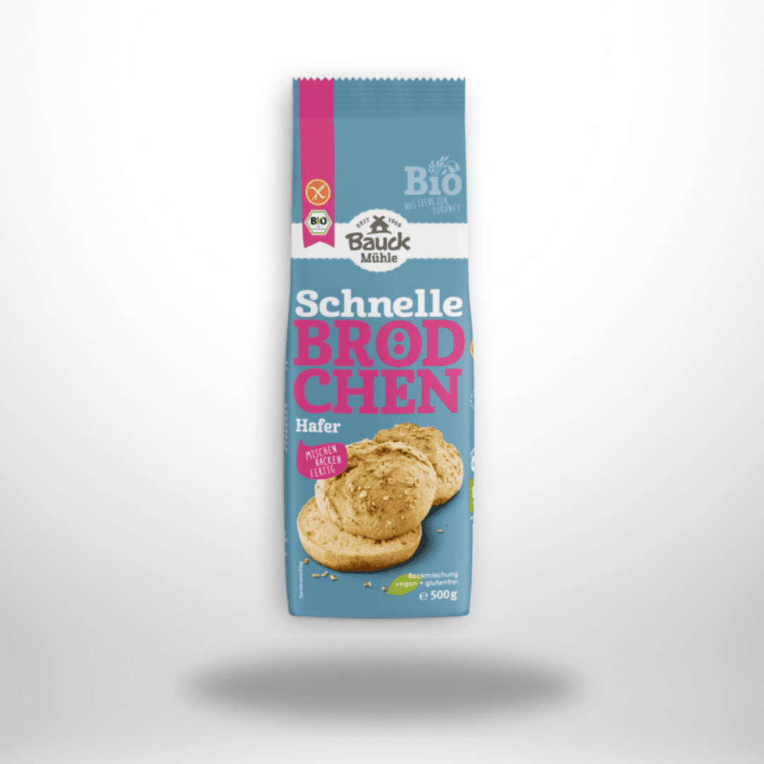 Bauck Backmischung Schnelle Brötchen Hafer Bio