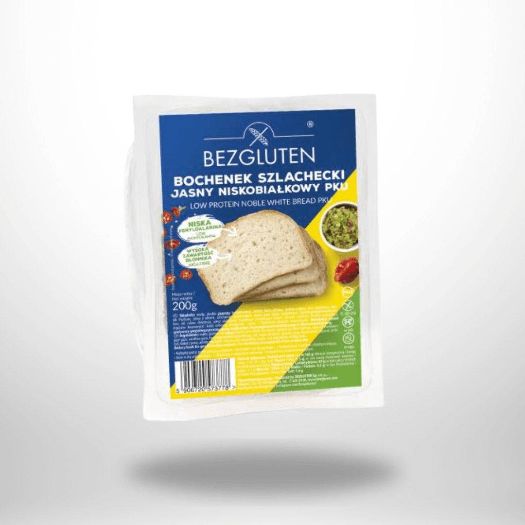 BezGluten edles weißes Brot 200g