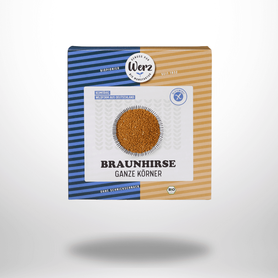 Werz Braunhirse ganz keimfähig Bio 1kg