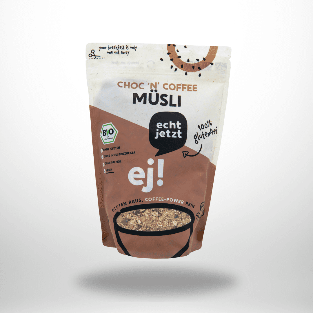 echt jetzt! Choc 'n' Coffee Müsli Bio glutenfrei 350g