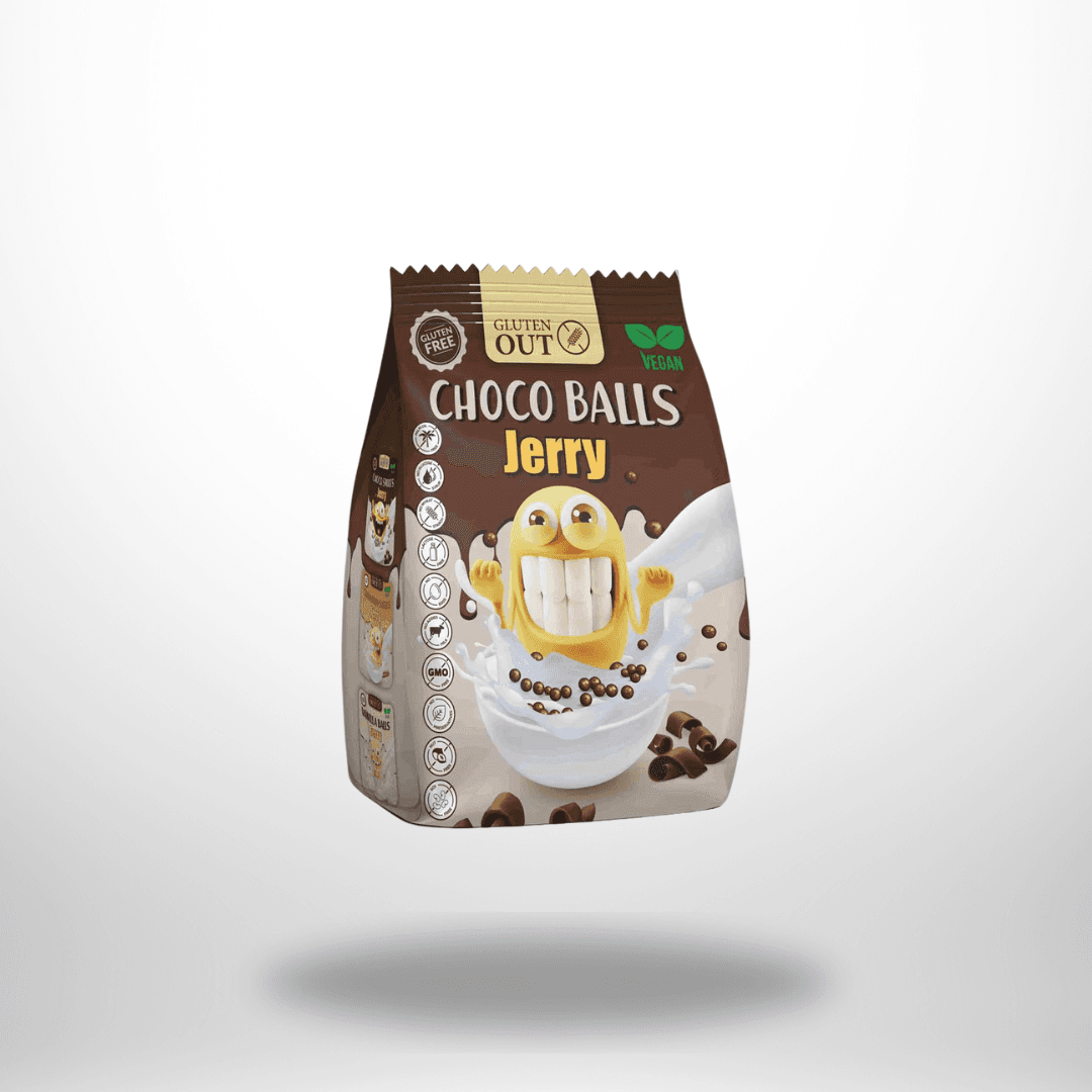 Gluten Out Jerry Choco Balls 375g – Bild 1