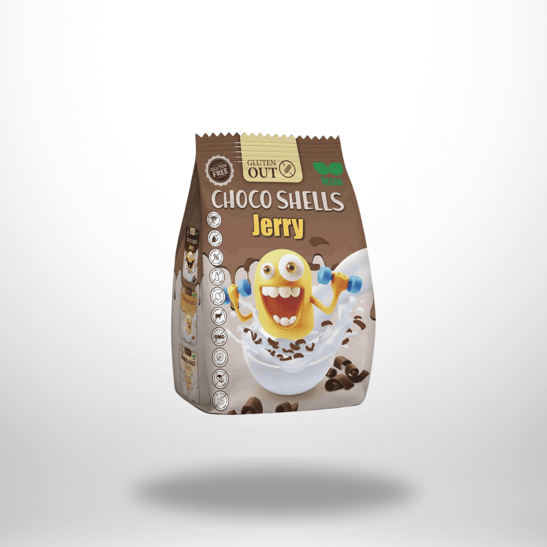 Gluten Out Jerry Choco Shells