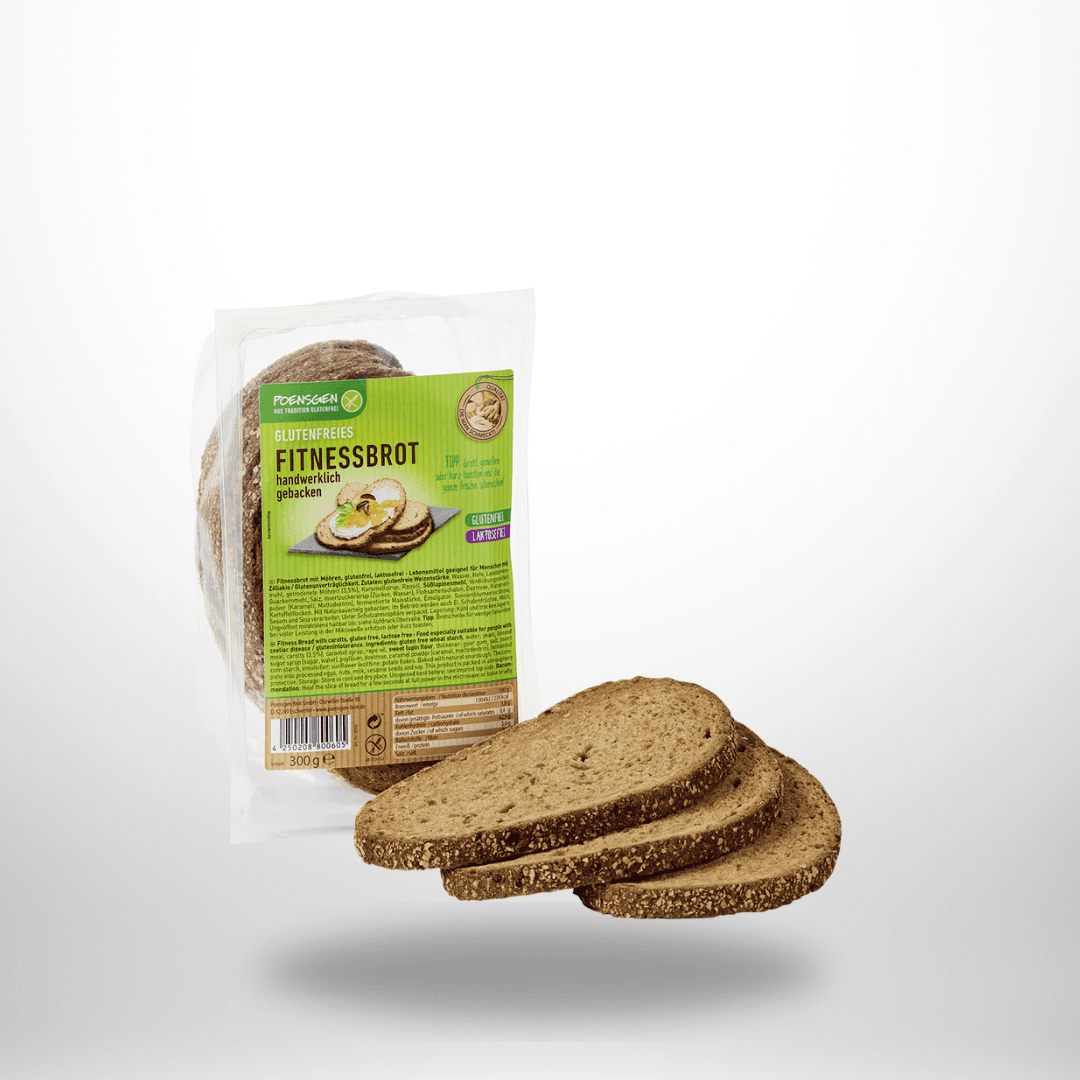 Poensgen Fitnessbrot mit Möhren 300g – Bild 1