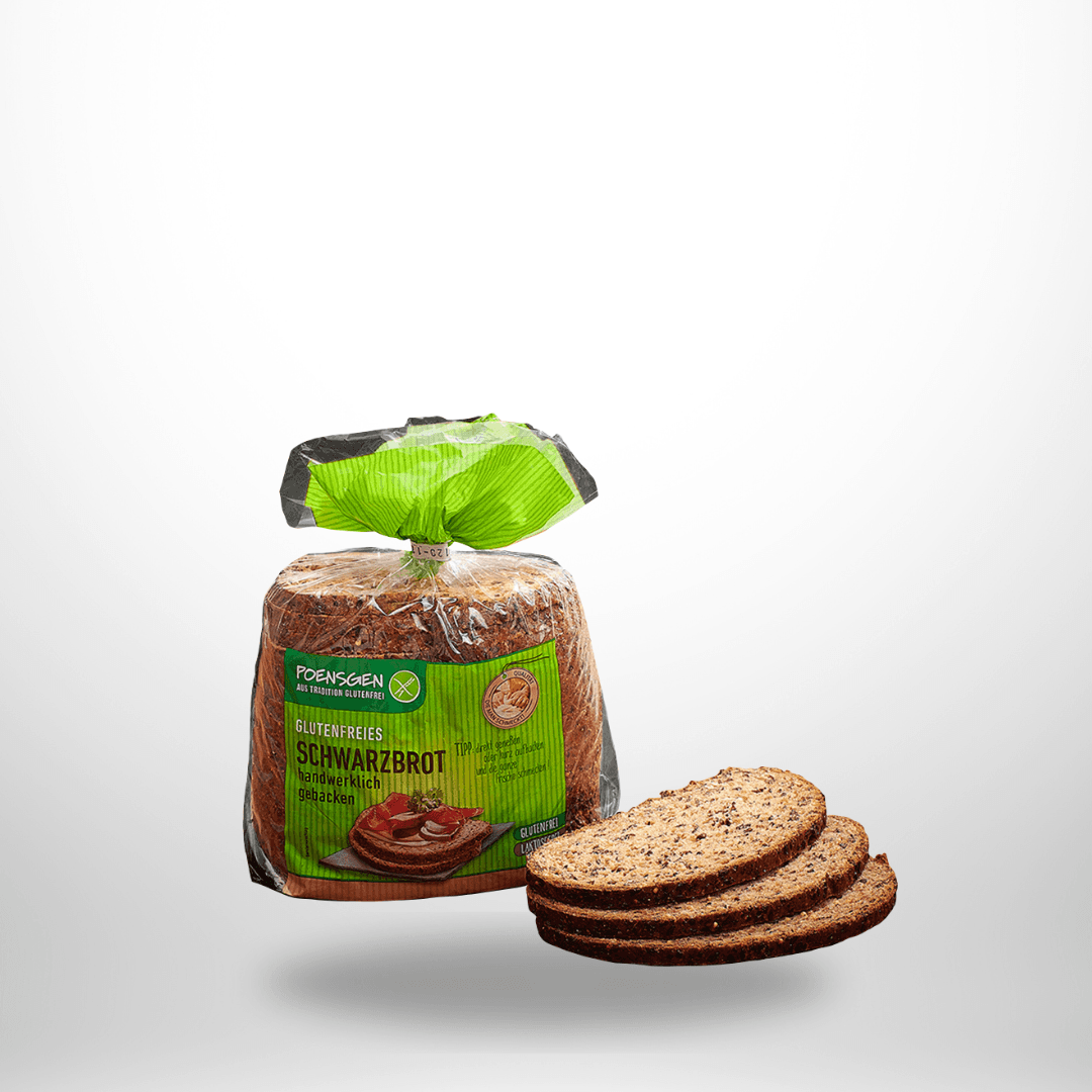 Poensgen Schwarzbrot glutenfrei 400g