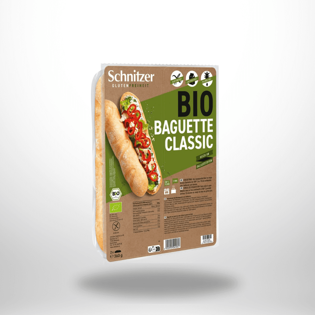 Schnitzer Bio Baguette Classic Maisbaguette 360g glutenfrei