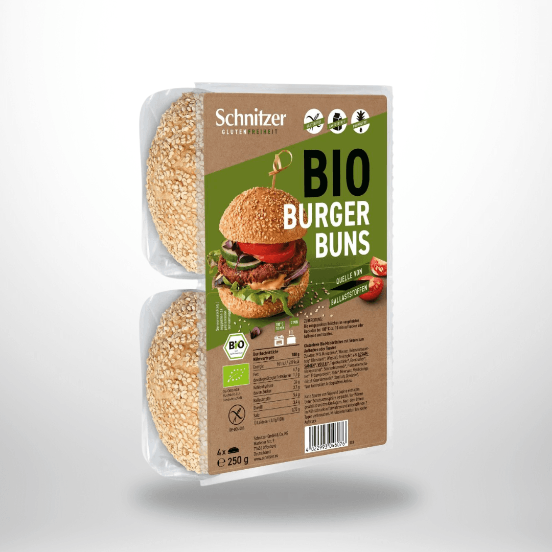 Schnitzer Bio Hamburger Buns 250g glutenfrei