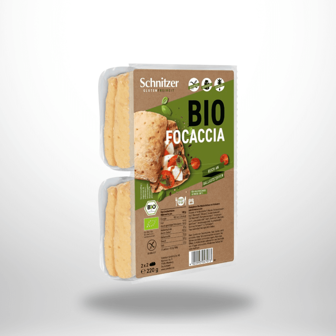 Schnitzer Bio Focaccia glutenfrei 220g