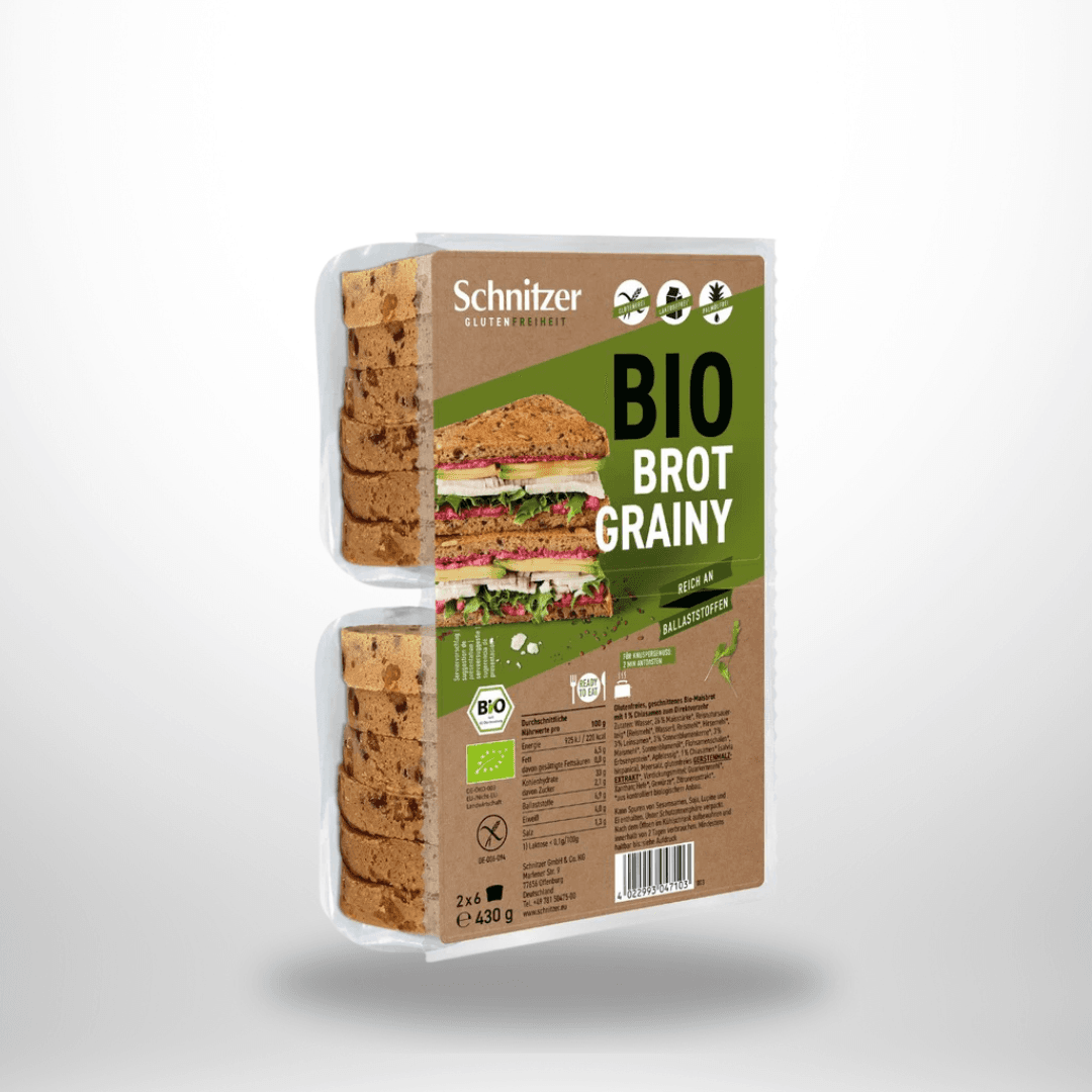 Schnitzer Bio Brot Grainy glutenfrei 430g