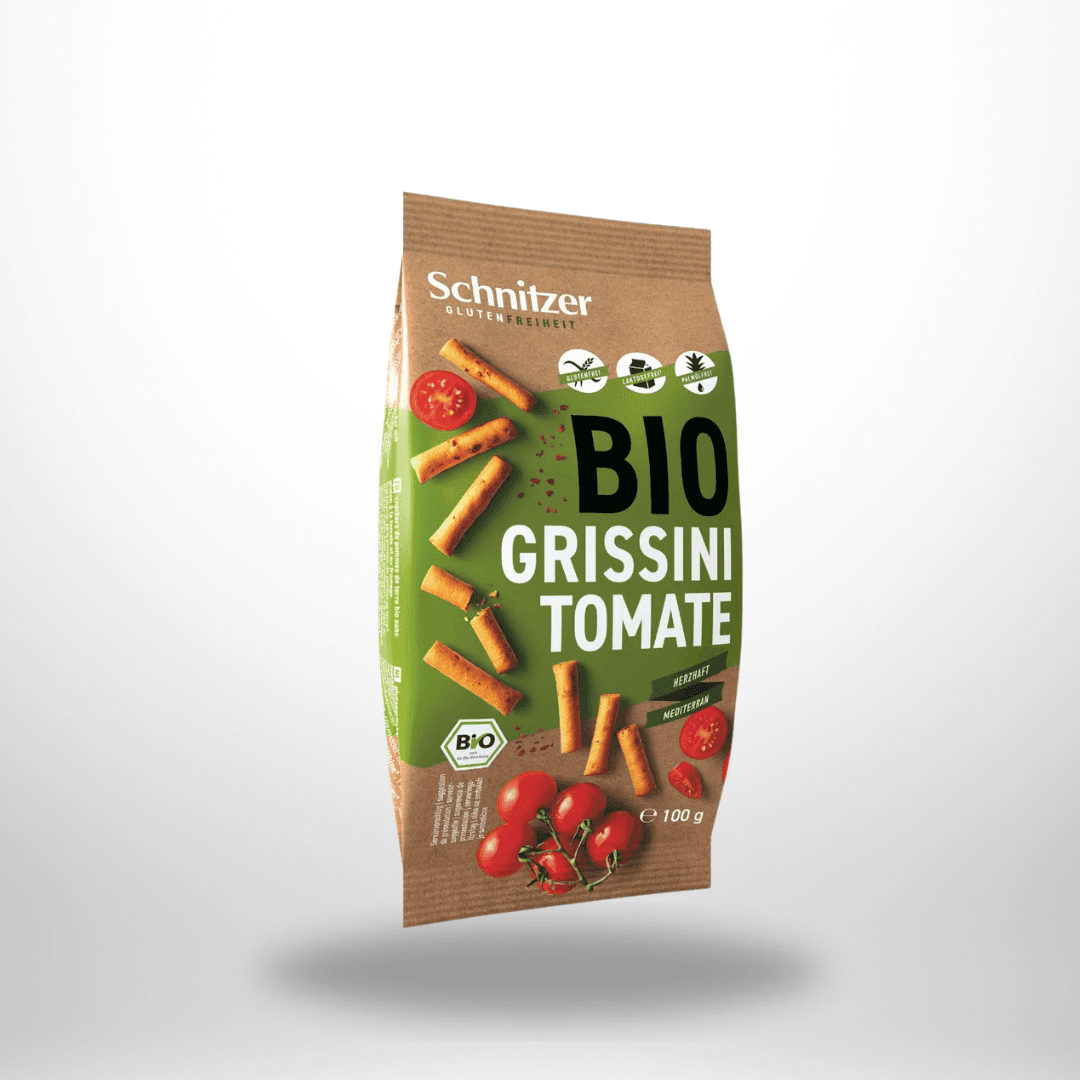 Schnitzer Bio Grissini Tomate 100g glutenfrei