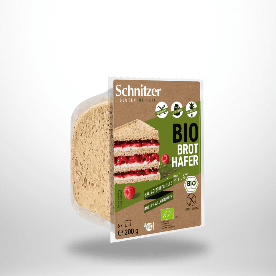 Schnitzer Bio Brot Hafer 6 Scheiben 200g glutenfrei