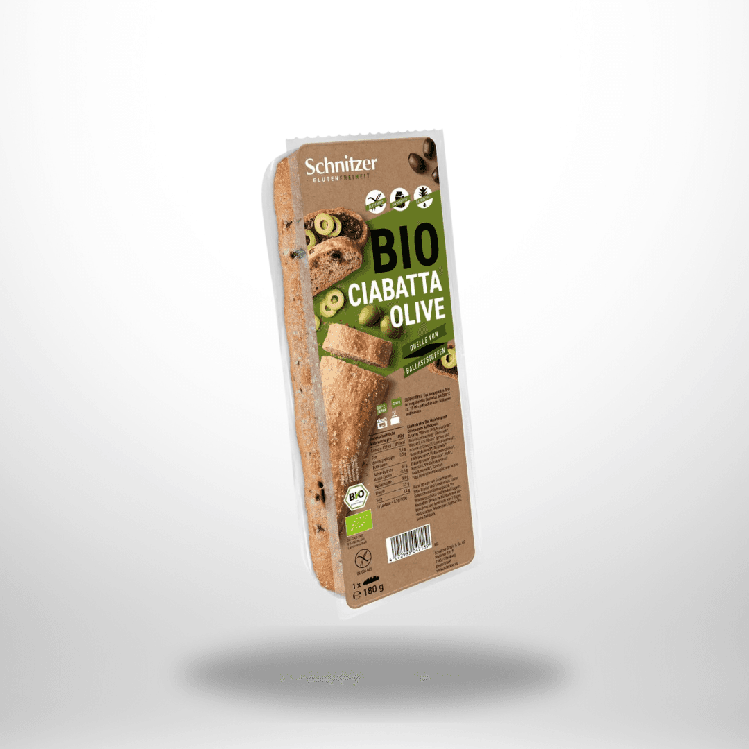Schnitzer Bio Ciabatta Olive 180g – Bild 1